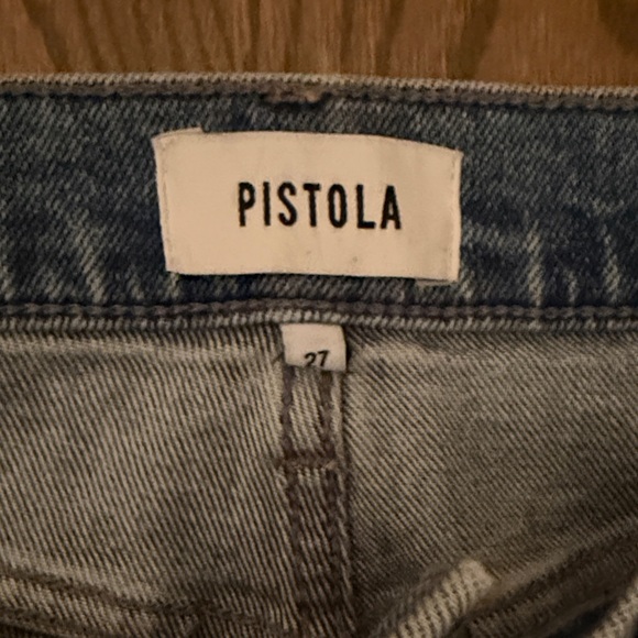 Pistola Lana Crop High Rise Wide Leg Jean - Picture 1 of 3